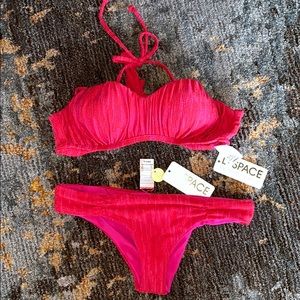 NWT L*Space by Monica Wise Bathing Suit. SMALL